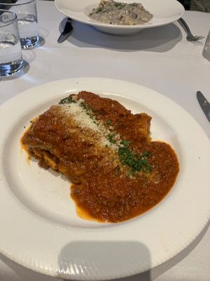 Lasagne at Funghi E Tartufo in Melbourne