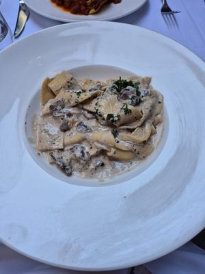 Funghi e tartufo Parpadelle at Funghi E Tartufo in Melbourne