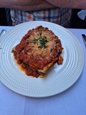Lasagne at Funghi E Tartufo in Melbourne