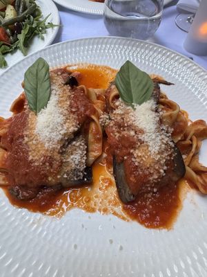 Fagottino - eggplant  at Funghi E Tartufo in Melbourne