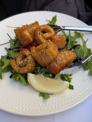 Calamari at Funghi E Tartufo in Melbourne