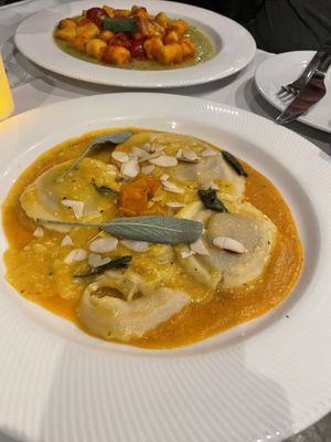 1/10 they changed it on the menu and it’s not good. Just tastes like pumpkin puree not ideal.   at Funghi E Tartufo in Melbourne