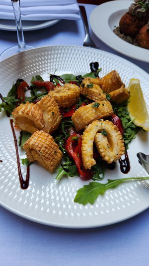 Calamari at Funghi E Tartufo in Melbourne