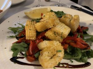 Calamari   at Funghi E Tartufo in Melbourne