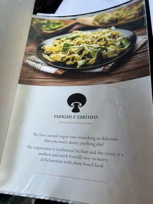 Menu   at Funghi E Tartufo in Melbourne