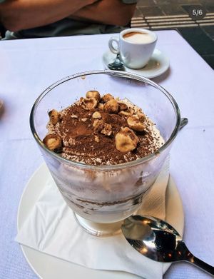 Tirimisu  at Funghi E Tartufo in Melbourne