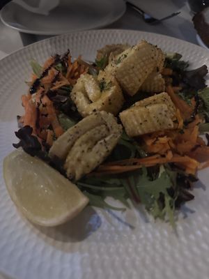Calamari (starter)  at Funghi E Tartufo in Melbourne
