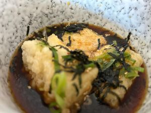 Agedashi tofu   at Shimbashi in Northcote
