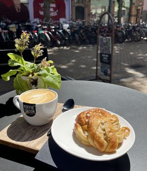   at Koffiestation Books & Coffee in Groningen