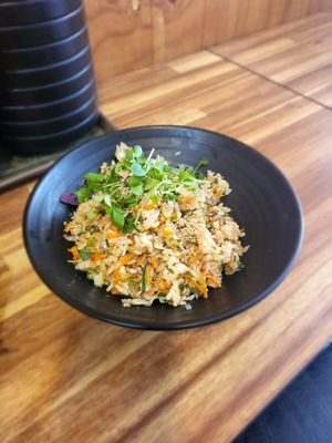 Stir fry veg rice at Gimmyeonjang in Busan