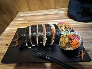 It was satiating.  at Gimmyeonjang in Busan