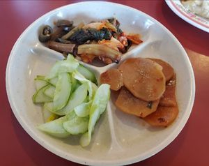 Appetizers from the Kim Chi bar at Panda Garden in Lincoln