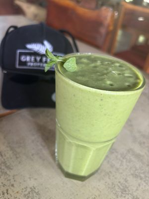 Green smoothie   at Cantine Indienne in Palolem