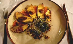 Dinner option at Mirbeau Inn & Spa in Skaneateles