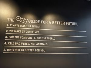 #GoVegan💚🌱🥬🍔👍 at Odd Burger in Hamilton