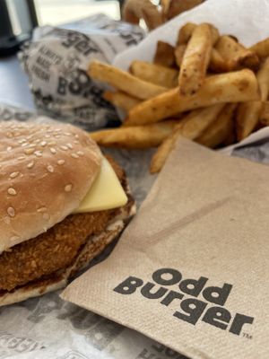 Chicken cordon bleu  at Odd Burger in Hamilton