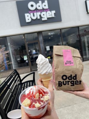   at Odd Burger in Hamilton