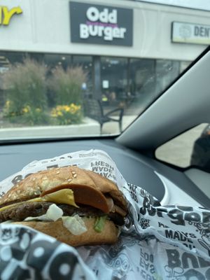   at Odd Burger in Hamilton