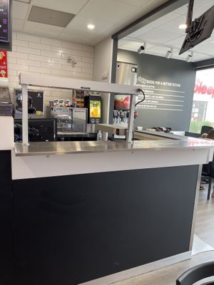 Food gets delivered here  at Odd Burger in Hamilton