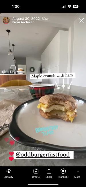   at Odd Burger in Hamilton