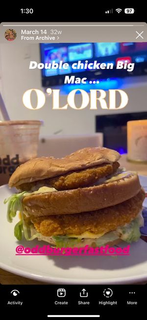   at Odd Burger in Hamilton