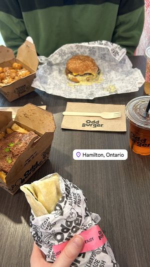   at Odd Burger in Hamilton