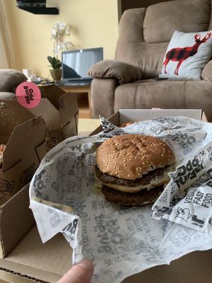   at Odd Burger in Hamilton