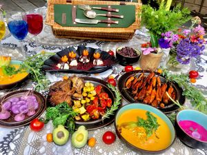 Farmer's Market Picnic at Wild Love Vegan Food in Los Angeles