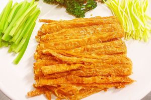 Vegan crispy duck  at Vegan Green Kitchen in Manchester