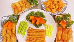 Appetiser  at Vegan Green Kitchen in Manchester