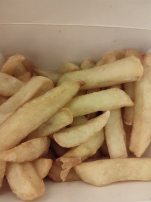 Chips at Vegan Green Kitchen in Manchester