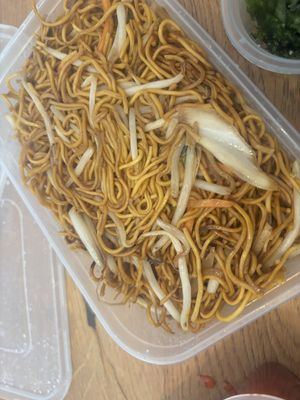 Soft noodle  at Vegan Green Kitchen in Manchester