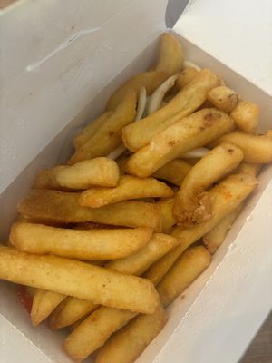 Salt & pepper chips   at Vegan Green Kitchen in Manchester