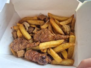 Salt and pepper mix at Vegan Green Kitchen in Manchester