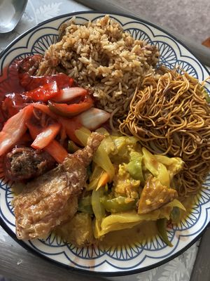   at Vegan Green Kitchen in Manchester