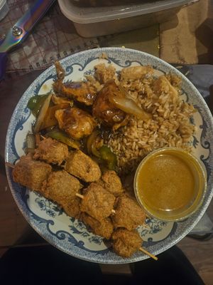 Beautiful chinese takeaway! at Vegan Green Kitchen in Manchester