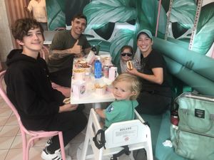 Thumbs up   at Neat - Victoria in South West London