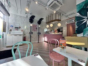 Funky interior  at Neat - Victoria in South West London
