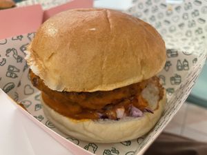 Crispy chicken  at Neat - Victoria in South West London