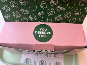 NYC hotdog  at Neat - Victoria in South West London