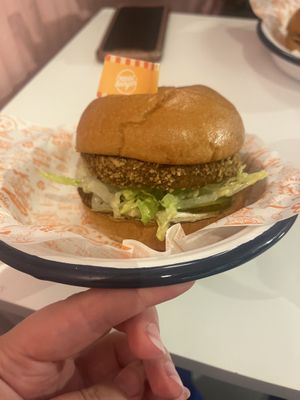 Chick’n burger   at Neat - Victoria in South West London
