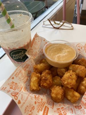 tots with the amazing burger sauce   at Neat - Victoria in South West London