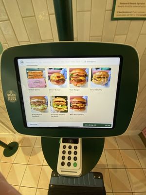 burger options   at Neat - Victoria in South West London