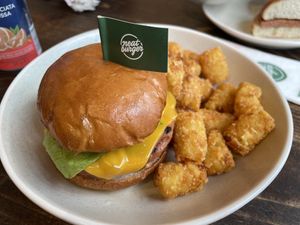 Neat burger  at Neat - Victoria in South West London