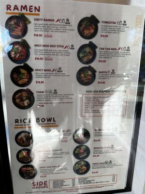 Most up to date menu, 20241027  at Soup Shack in Cambridge