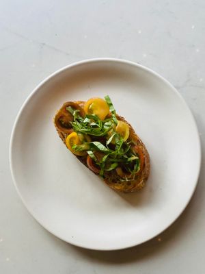 Tomato Bruschetta at Proof Artisanal Pizza & Pasta in Tucson