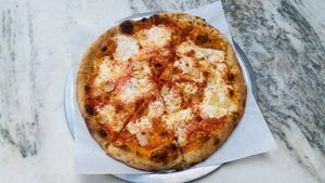 Vegan 'Cheese' Pizza at Proof Artisanal Pizza & Pasta in Tucson