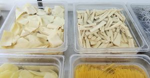 dried tofu & tofu skin #veganprotein at Sonogong Maratang - 손오공 마라탕 - Guro in Seoul