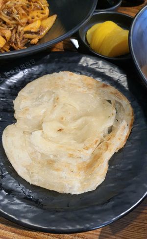 Scallion pancake at Sonogong Maratang - 손오공 마라탕 - Guro in Seoul
