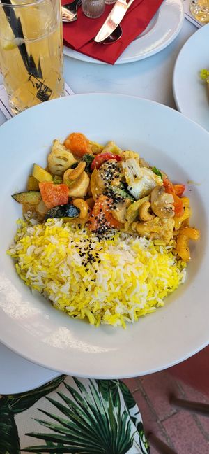 Tofu-Korma-Curry at Spandau Projekt in Hannover